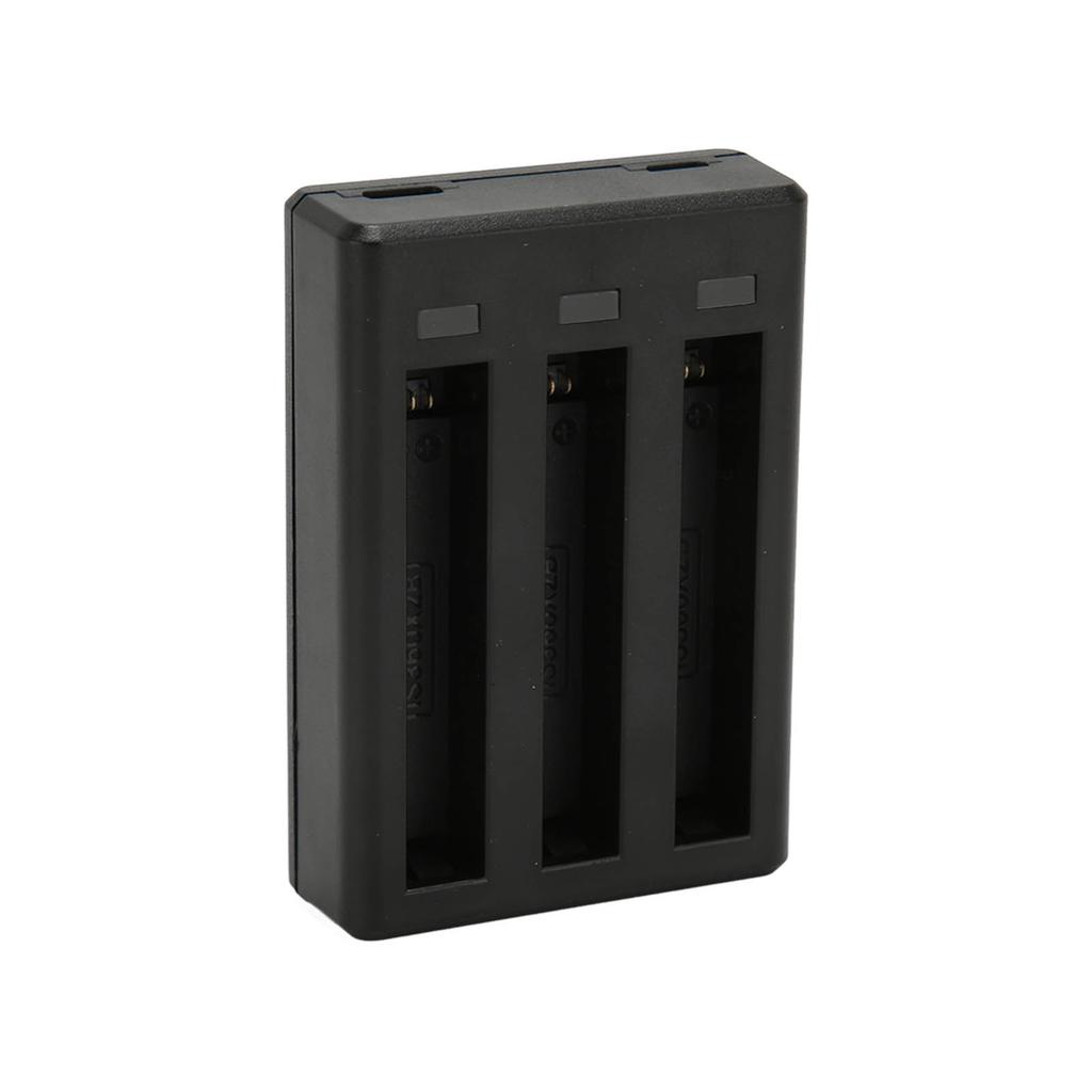 3 Channel Battery Charger Smart Safe Fast Battery Charger Hub with LED Indicator for Insta360 ONE X2 Camera