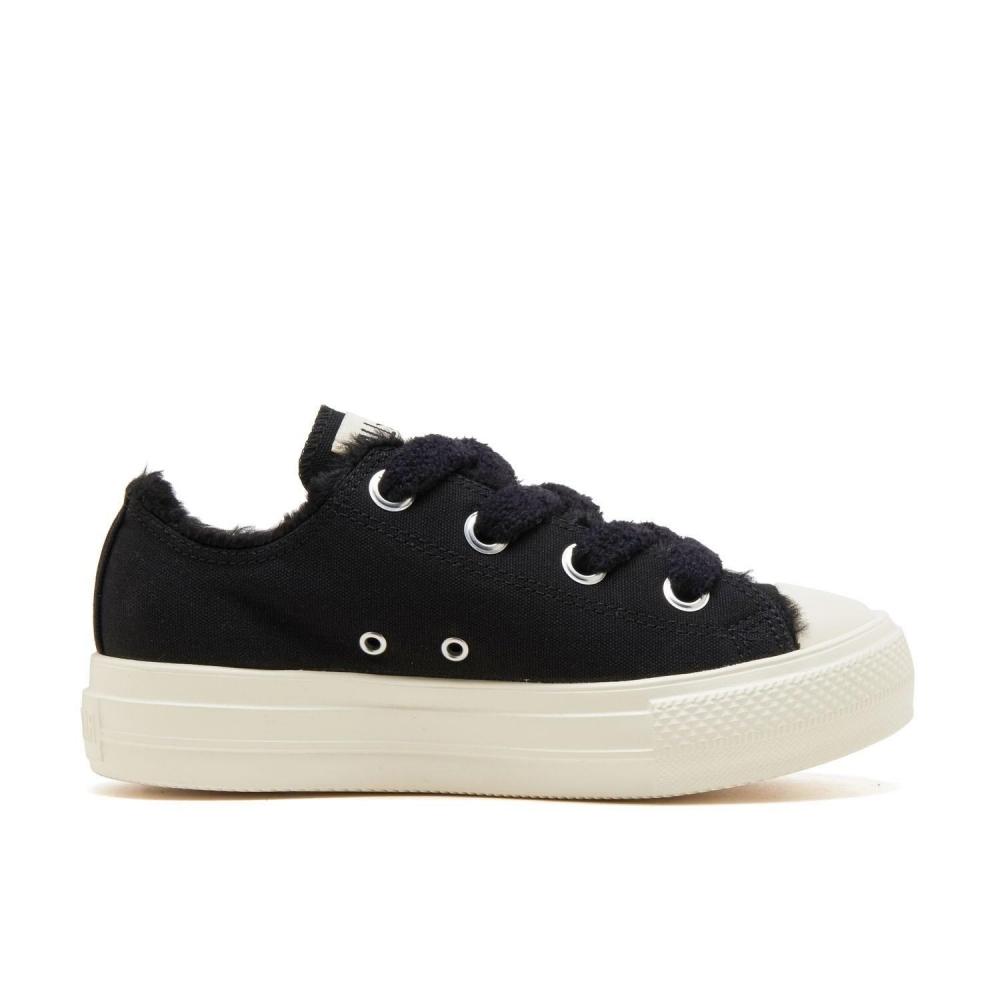 Converse All Star Light Plts Big Eyelets Many Boa Ox Black 31315892