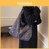 Fashionable Retro Leopard Print Pattern Womens Casual Tote Bag For Commuting