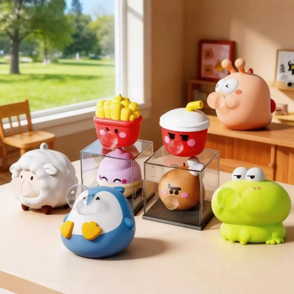 Muñeco de apretar para hacer burbujas Forma de bocanadas Animales Lindos Dibujos Animados Juguete Fidget Oveja Rana Alivio del Estrés Juguete de Descompresión Para Niños