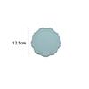 1 pz Sottobicchiere in Silicone Pizzo Tovaglietta Fondo in Rilievo Antiscivolo Tappetino Decorativo da Tavola Accessori da Cucina Tappetino Rotondo per Tazza Sottopentola