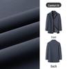 MONTAGUT Men's Mid-Length Spring Autumn Windbreaker Jacket