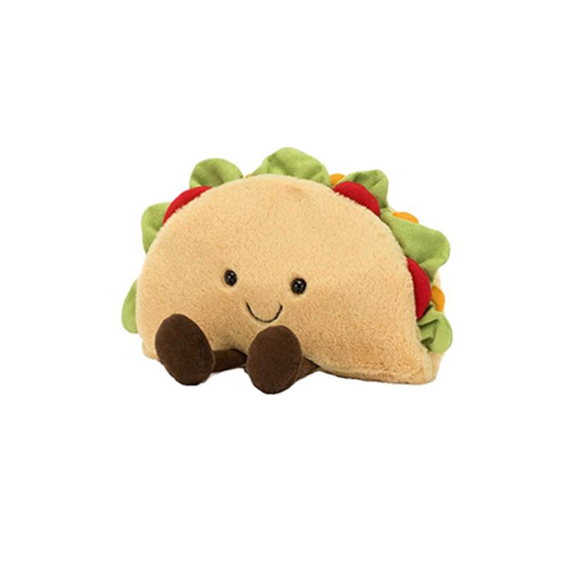 

Веселая еда плюшевые игрушки: Коллекционные предметы: хот-дог, гамбургер, молочный чай и вечеринка послеобеденного чая 15cm Keychain [0.04kg]