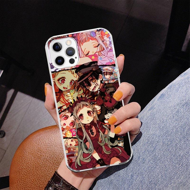 Anime Toilet Bound Hanako Kun Phone Case For iPhone 17 Air 16 Pro Max 16E 15 + 14 Plus 11 12 13 Mini 7 8 SE Gift Print Cover Fun