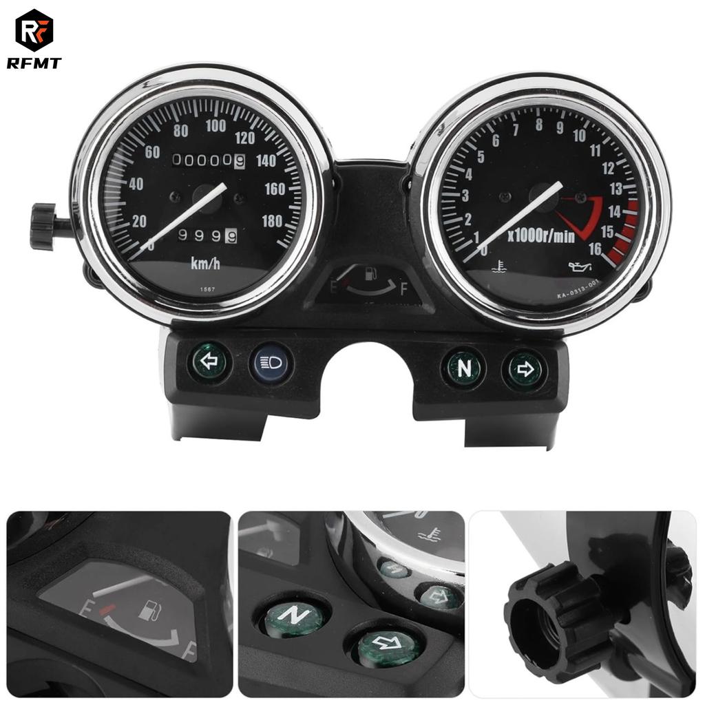 For ZRX750 1100 ZRX 400 250 Motorcycle Tachometer Gauge ABS Motorcycle Gauges Easy Installation Motorbike odometers