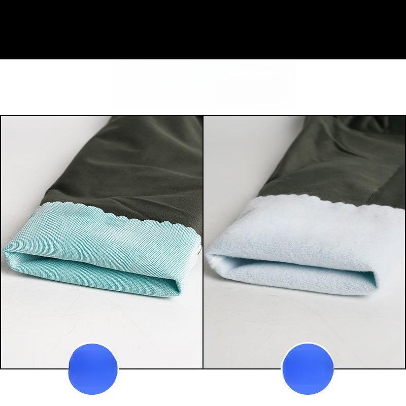 Aquatic Gloves Extended Waterproof 70cm Plush Wear Resistant Labor Protection Long Sleeve Thickened