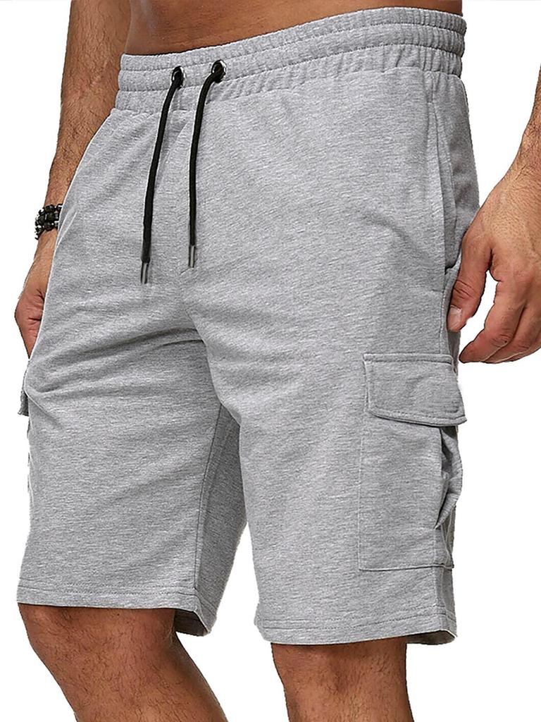 Men's Cross-Border Sports Pocket Shorts: Casual Multi-Purpose Fitness Wear