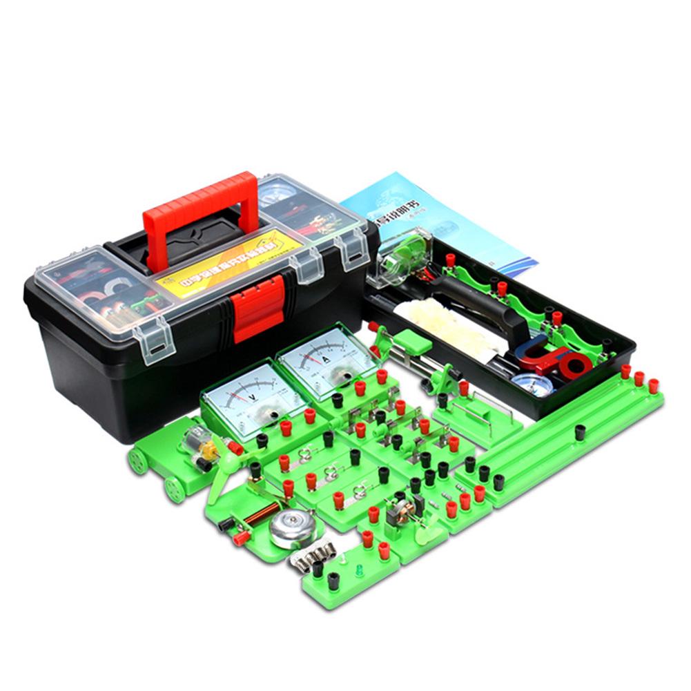Elektrický obvod učební hračka Vědecká krabice Experiment s magnetismem