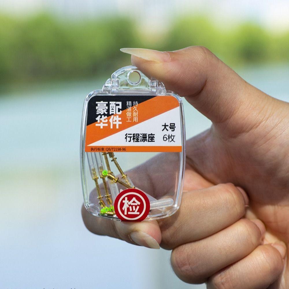 12Pcs Rotation Swivels Fishing Float Rests Silicone Bobber Holder Fishing Float Holder