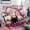 Anya Forger1 Print Flannel Blanket Warm Comfortable Style for Bedroom Outdoor Picnic Sofa Bed.-TING