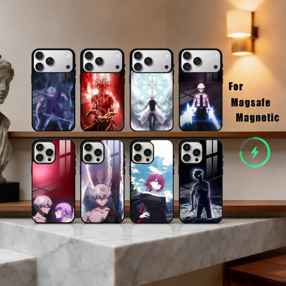Manga R-Ragna C-Crimson-N Handyhülle Für iPhone 17,16,15,14,13,12,Plus,Pro,Max für Magsafe Magnetisches Kabelloses Laden