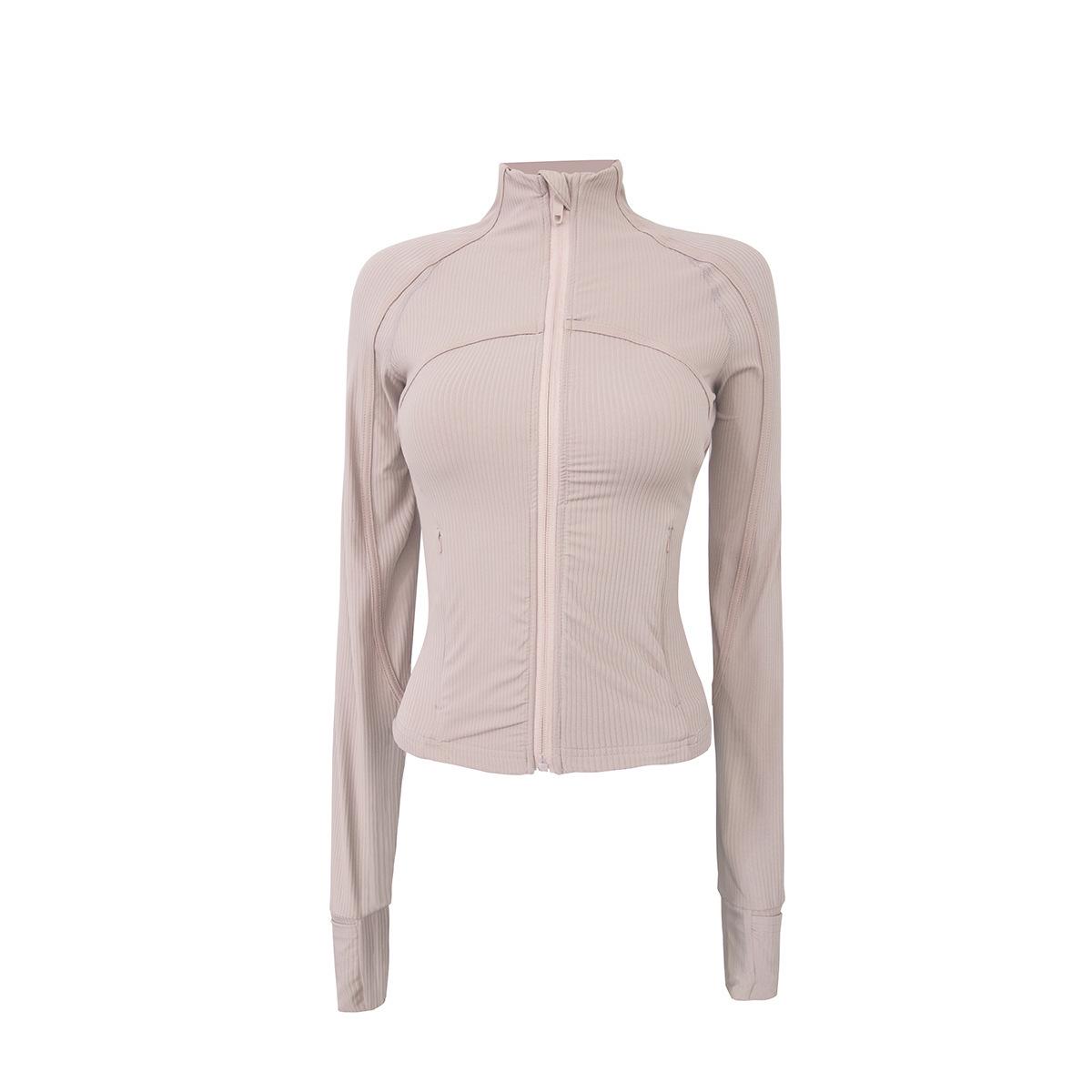 

Женская спортивная куртка в стиле Lulu с рубчатым воротником-стойкой и возможностью нанесения логотипа XXL