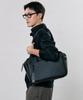 Bedford11Th Union Square Shoulder Bag [Black Canvas Leather Combo]