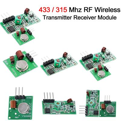 Inteligentna Elektronika Moduł nadajnika i odbiornika RF 433MHz zestaw łączeniowy Dla arduino/ARM/MCU WL diy 315MHZ/433MHZ bezprzewodowy