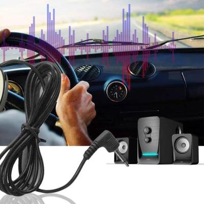 Micrófono de alta calidad con GPS, salida de sonido, efecto liviano, altavoz estable, micrófono externo tipo pasta para automóvil