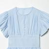 European and American Style New Women's Fashionable Puff Sleeve Ruffled Decorative Shirt 5770040