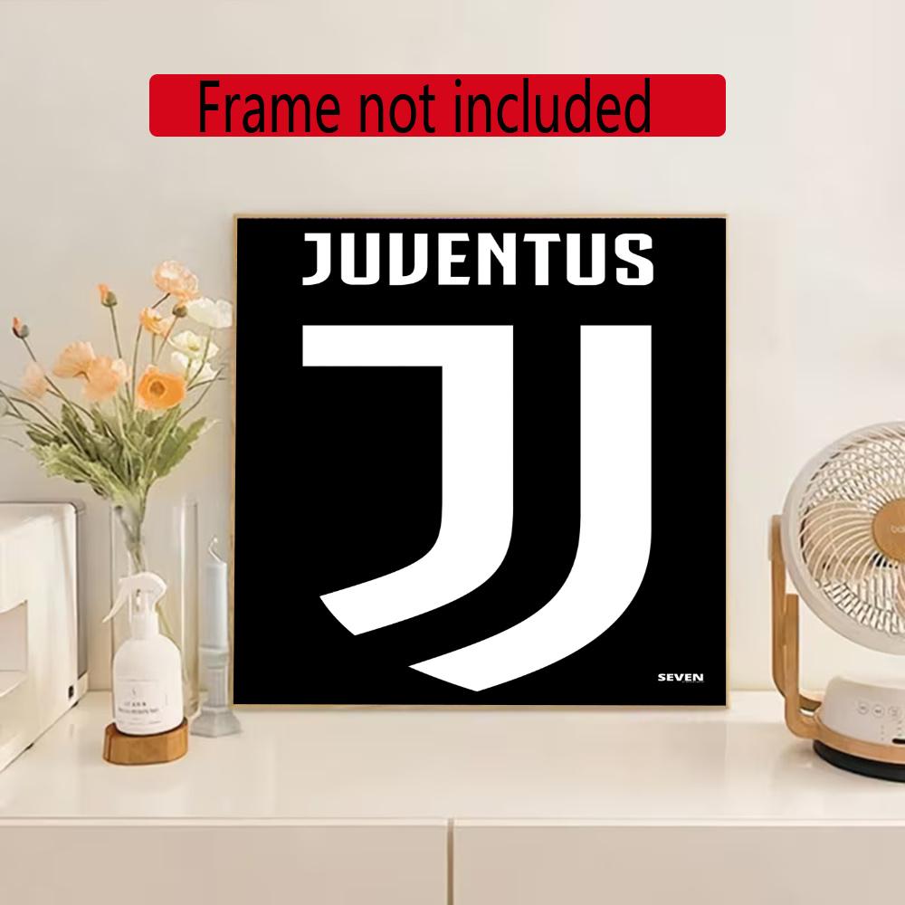 Juventus 5D Diy Diamond Painting Round Diamond Diy Frameless Holiday Artwork Suitable For Home Office Wall Decoration