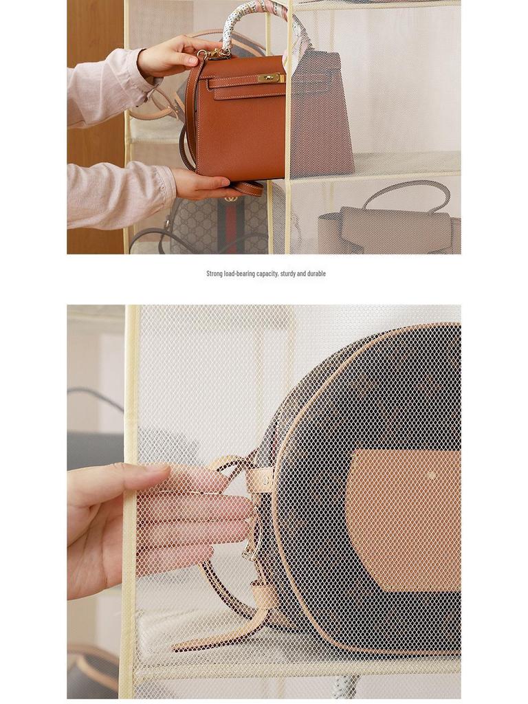 Hanging Wardrobe Storage Organizer Rack