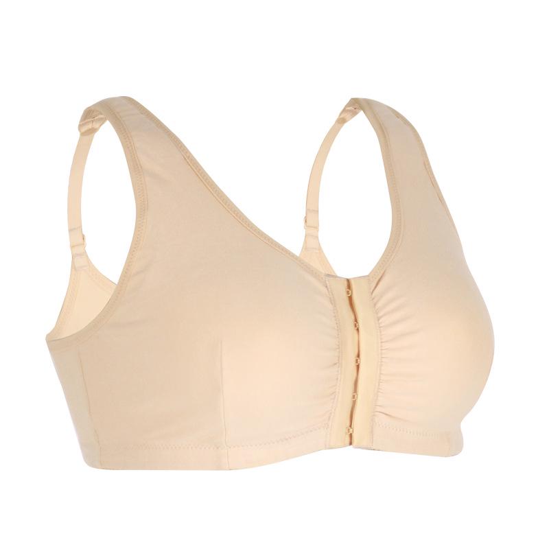 Xin Xinmei Post-Mastectomy Silicone Breast Form Front Closure Adjustable Wire-Free Bra