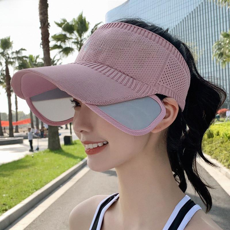 Summer Sun Protection Cap With Wide Brim For Women Outdoor Activities