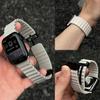 Ocean-Armband für Apple Watch 10 9 8 7 Ultra-Armband 46mm 45mm 49mm 44mm 41/42mm Silikon Magnetisches Sportarmband iWatch Series se 6