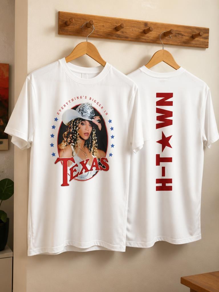 Beyonce Cowboy Carter X Texas 3D AOP T-Shirt