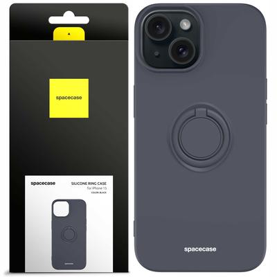 Sc Silikonring iPhone 15 Schwarz