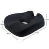 Breathable Memory Foam Seat Cushion, Rebound Wedge Pad for Car or Office Chair.