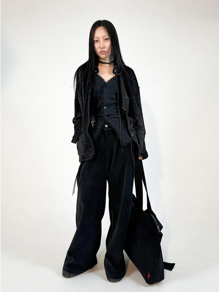 Seutillesseodi Zip Teeth Pants