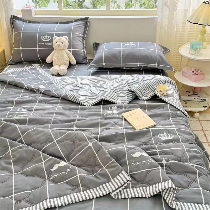 

Новое весенне-летнее одеяло-покрывало, стиганое одеяло, кондиционер, мягкое тонкое одеяло, дышащие прохладные одеяла 100x150cm