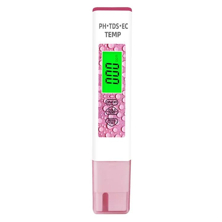 

Портативный тестер монитора качества воды 4-в-1 PH TDS EC TEMP Test Pen