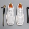 Luxury Designer Men‘s Black White Mesh Breathable Lace Up Shoes Moccasins Wedding Prom Homecoming Dress  Footwear Zapatos Hombre