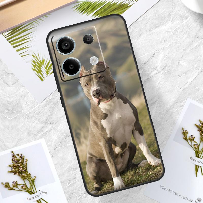 

Pit Bull Lovely Dog Pitbull Case For Xiaomi Redmi Note 13 Pro 14 12 11 10 15 Pro Plus Redmi 15C 10C 12C 13C 14C 15 Cover Redmi Note 10 Pro