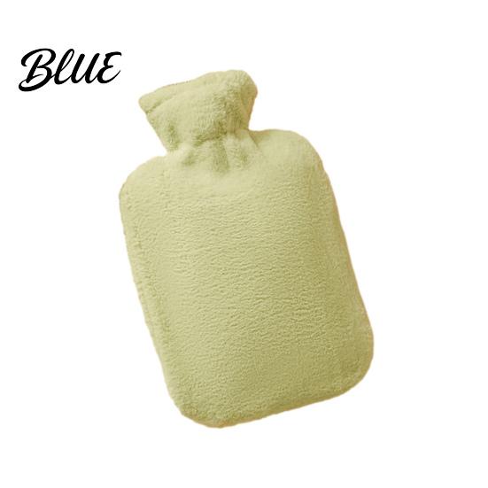 Durable Heat Pack PVC Hot Water Bottle with Plush Cover, 1000/2000ML Leakproof Bag, Leak Proof Bag Cold Compress Pouch for Shoulder, Back, Hand, Legs,