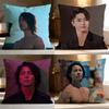 Popular Y-YYamashita Tomohisa Cushion Cover Soft Washable Pillow Case Multi-Scene for Couch Bed Travel Office Use