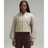 Insulated Ruched Bomber Jacket Riverstone
