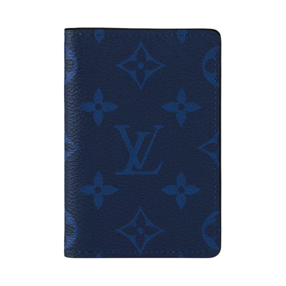 

Louis Vuitton Класичний Monogram Багатофункціональний Модний Портативний Тримач для карток Гаманець Чоловічий Гаманець Темно-синій M30301 Gift Set(Basic Set+Box+Shopping Bag)