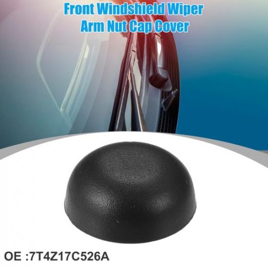 

Car Front Windshield Wiper Arm Nut Cover Cap Fit for Ford Edge 2007-2014 Black
