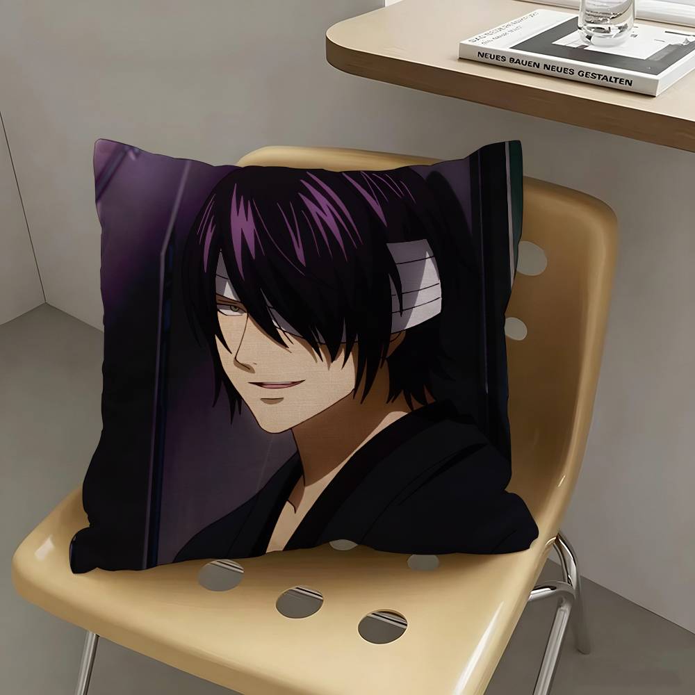 1pc Takasugi Shinsuke Anime Cartoon Characters Pillow Case Fashion Square Pillowcase Bedroom Sofa Room Ins Decoration Leisure