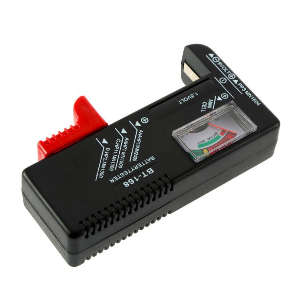 Universal Digital Battery Voltage Tester BT-168 for AA AAA C D 9V Button Cell Power Meter Checker Tool