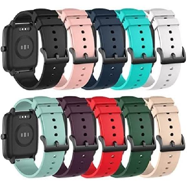 Compatible with TOOBUR IDW28 IDW26 IDW20 IDW16/SENBONO & BOOOMIC IDW25/Yoever IDW20 IDW19 IDW28/RUIMEN D1 H1 Smart Watch Bands, 22mm Replacement