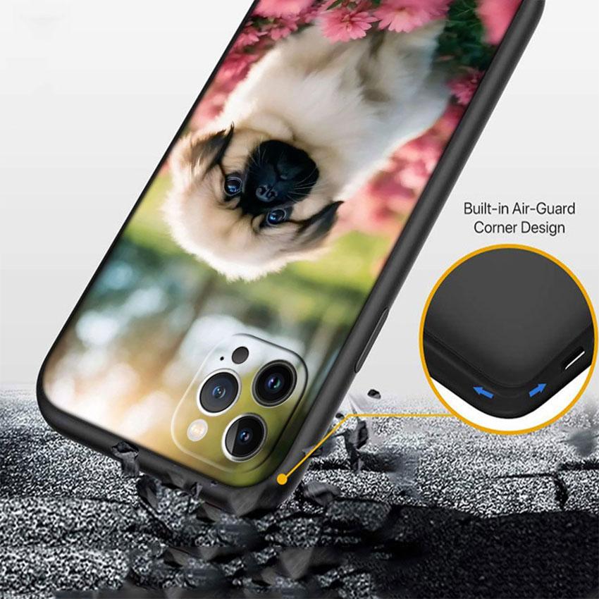 MY6 Cute Pug Dog Soft Shell Phone Case for OPPO A40 A60 A80 A15 A16 A16K A12 A17 A17K A54 A54S A53 A53S A55 A56 A57 A98 F23
