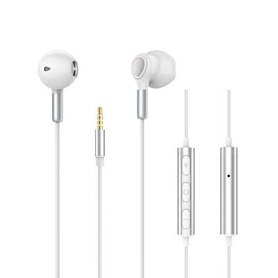 Glazata Wired CTIA Standard with Remote Control and MEMS Compatible with Earphone 3.5mm Earphones, 4-Pole Stereo, Microphone, 3.5mm Jack, "White"