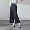 SOFSIL 2026 Summer High-Waisted Silk Blend Wide-Leg Pants