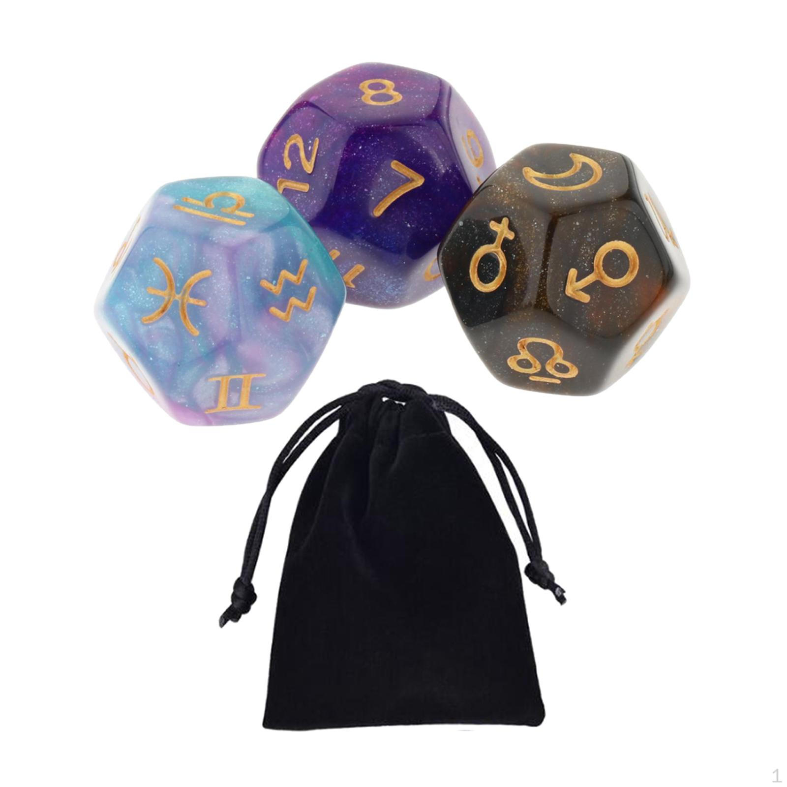 

Dice Trio для космических игровых приключений Style B