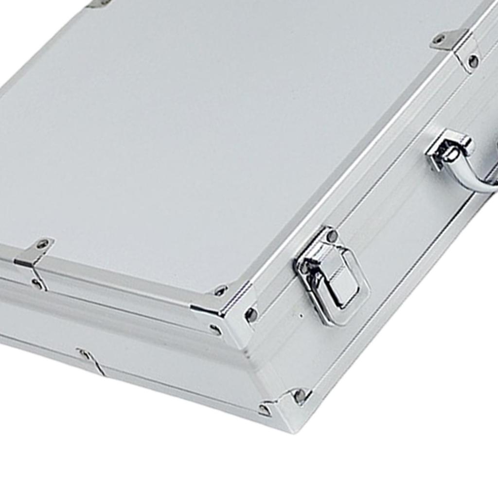 Aluminum Alloy Tool Box Organizer Briefcase Professional Portable Carrying Suitcase Carry Case for Travel Outdoor Warehouse