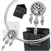 Dreamcatcher Charms 925 Bead Pendant Zircons Beads Tree