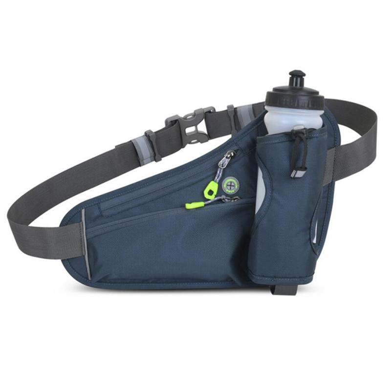Waterproof Belt Bags For Men Women Nylon Kettle Pocket Fitness Running Female Waist Bag Candy Color Women Men Fanny Pack
