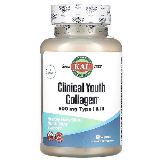 KAL- Clinical Youth Collagen, 60 Veggie Caps