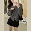 A Spring and Autumn Single-breasted Knitted Cardigan, Feminine Temperament, Versatile Long-sleeved Top, High-end Sweater